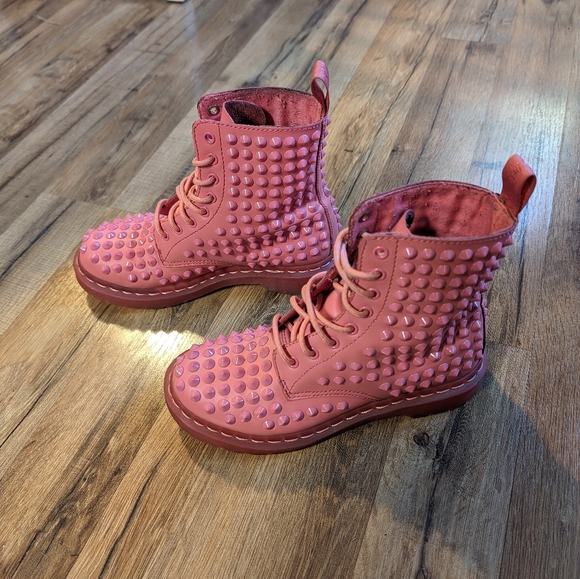 RARE Doc Martens Pink Spike - Picture 3 of 4
